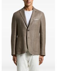 Peserico - Button Pocket Blazer - Lyst