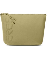 Eres - Pouch Con Logo Goffrato E Zip - Lyst