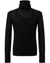 Egonlab - Pull Côtelé À Col Roulé - Lyst