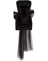 Atu Body Couture - Oversize-bow Velvet Miniskirt - Lyst