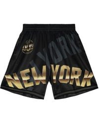 Mitchell & Ness - "nba Ny Knicks" Big Face 4.0 ショートパンツ - Lyst