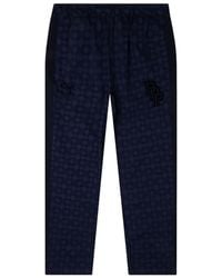 PUMA - X Dapper Dan Pantaloni Con Coulisse E Monogramma - Lyst