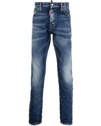 DSquared² - Vaqueros skinny con efecto lavado - Lyst