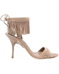 Marc Ellis - Fringed Stud-Embellished Sandals - Lyst
