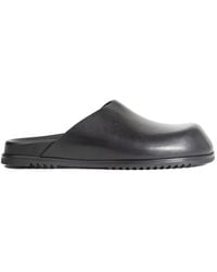 Rick Owens - Leather Flat Mules - Lyst