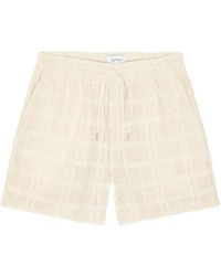 Les Deux - Drawstring Open-Work Deck Shorts - Lyst