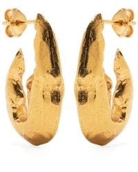 Alighieri - The Gilded Crustacean Hoop Earrings - Lyst