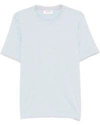 Gran Sasso - Trim-Detail T-Shirt - Lyst