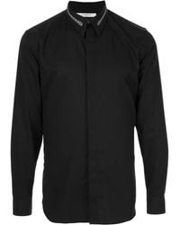 Givenchy - Camicia Slim Con Logo - Lyst