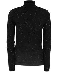 Fabiana Filippi - Sequin-Embellished Turtleneck Sweater - Lyst
