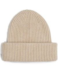 Fedeli - Ribbed-Knit Cashmere Beanie Hat - Lyst