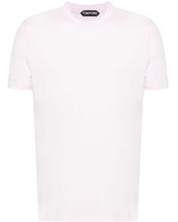 Tom Ford - T-shirt Van Lyocellblend Met Gemêleerd Effect - Lyst