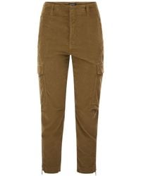 Dondup - Eve Cargo-Pocket Trousers - Lyst