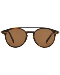 Tod's - Braided Round-Frame Sunglasses - Lyst