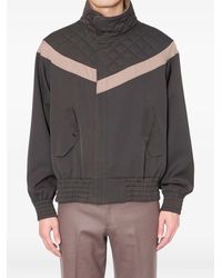 Kolor - Quilted Panelled Jacket - Lyst