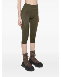 MISBHV - Jacquard Logo Striped Capri Leggings - Lyst