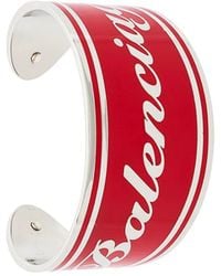 Balenciaga - Badge Bracelet - Lyst