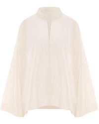 12 STOREEZ - Marrakesh Wide-Sleeve Blouse - Lyst