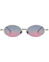 Kuboraum - Frameless Oval-Frame Sunglasses - Lyst