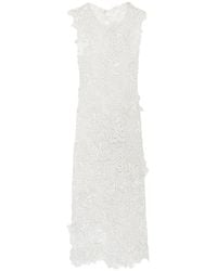 Jonathan Simkhai - Dahlia Floral-Lace Midi Dress - Lyst