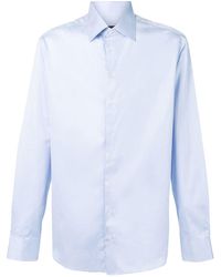 Giorgio Armani - Hemd mit Eton-Kragen - Lyst