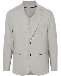 Emporio Armani - レイヤード シングルジャケット - Lyst