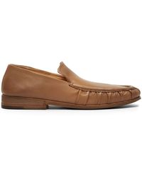 Marsèll - Almond-toe Leather Loafers - Lyst