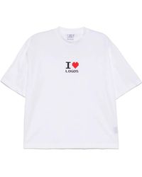 Vetements - I Love Logos-Print T-Shirt - Lyst