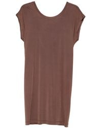 Liu Jo - Short Shiny Jersey Dress - Lyst
