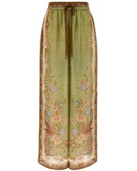 Zimmermann - Indra Relaxed Pants - Lyst