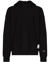 Champion - Felpa Con Logo E Cappuccio - Lyst