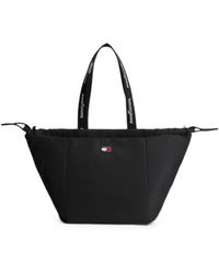 Tommy Hilfiger - Logo-Patch Drawstring Tote Bag - Lyst
