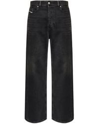 DIESEL - D-Rise Jeans Met Vervaagd Effect - Lyst