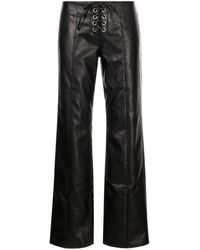ROTATE BIRGER CHRISTENSEN - Rotate Pants With Laces - Lyst