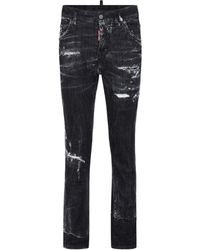 DSquared² - Vaqueros skinny con efecto envejecido - Lyst