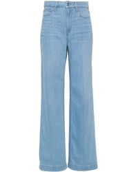 PAIGE - Harper Jeans mit weitem Bein - Lyst