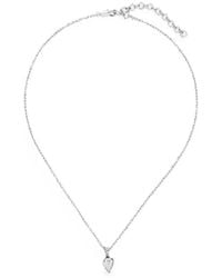 Yoj - Heart-Pendant Cable-Link Necklace - Lyst