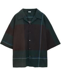 Loewe - チェック ショートスリーブ シャツ - Lyst