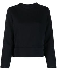 Emporio Armani - Logo-patch Cotton-blend Sweatshirt - Lyst