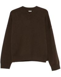 JOSEPH - V-Neck Knitted Sweater - Lyst