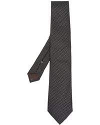 Canali - Graphic-Print Pointed-Tip Tie - Lyst