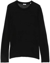 Aspesi - Crew Neck Long-Sleeve Sweater - Lyst