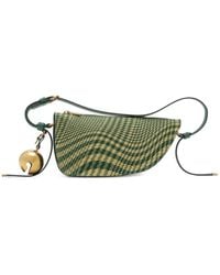 Burberry - Mini sac porté épaule Shield en cuir - Lyst