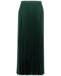 Weekend by Maxmara - Max Mara Weekend Dark Wool Skirt - Lyst