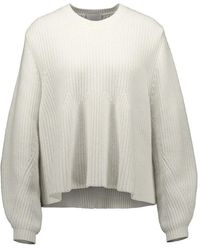 Allude - Knitted Crewneck Sweater - Lyst