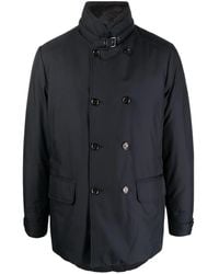 Moorer - Cappotto Imbottito Kurt-Gf Doppiopetto - Lyst