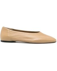 TOTEME - Slip Leather Ballets - Lyst