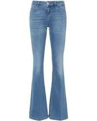 Liu Jo - Flared Design Jeans - Lyst
