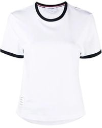 Thom Browne - Cotton T-Shirt - Lyst
