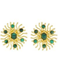 Sylvia Toledano - Sunshine Malachite Earrings - Lyst